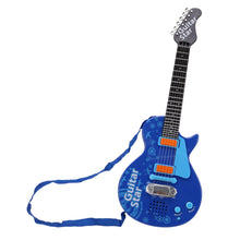 Load image into Gallery viewer, Electric Guitar Musical Instrument Toy - Blue