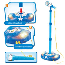 Load image into Gallery viewer, Kids Karaoke Microphone Music Microphone Toy - Blue