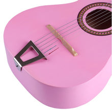 Load image into Gallery viewer, Guitar Children Musical Instrument Toy Guitar with 6 Strings - Light Pink