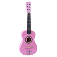 Load image into Gallery viewer, Guitar Children Musical Instrument Toy Guitar with 6 Strings - Light Pink
